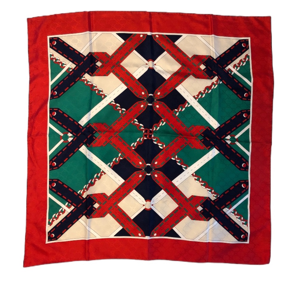 Authentic Gucci silk scarf